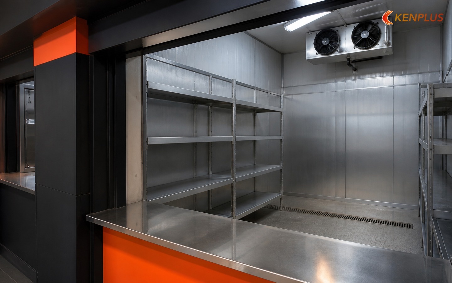 Nước — RO, nóng, thoát — Sai lầm thiếu kho lạnh trong kiosk đồ uống
