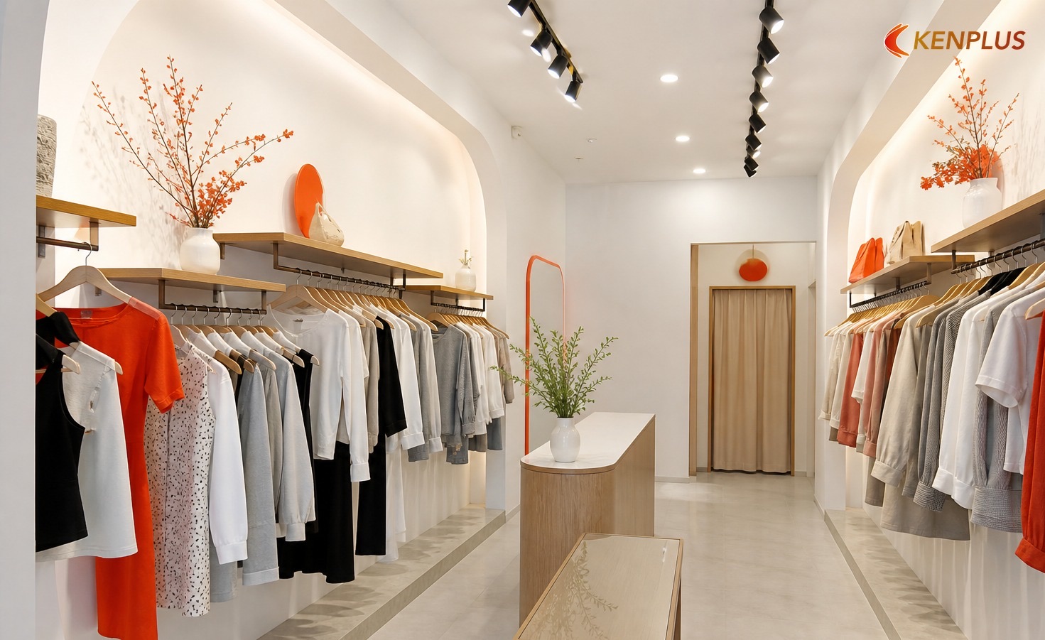 Mẫu 01 — Minimal trắng — nam nữ mix — 25+ mẫu thiết kế shop thời trang đẹp 2026 Mẫu 01 — Minimal trắng — nam nữ mix — 25+ mẫu thiết kế shop thời trang đẹp 2026