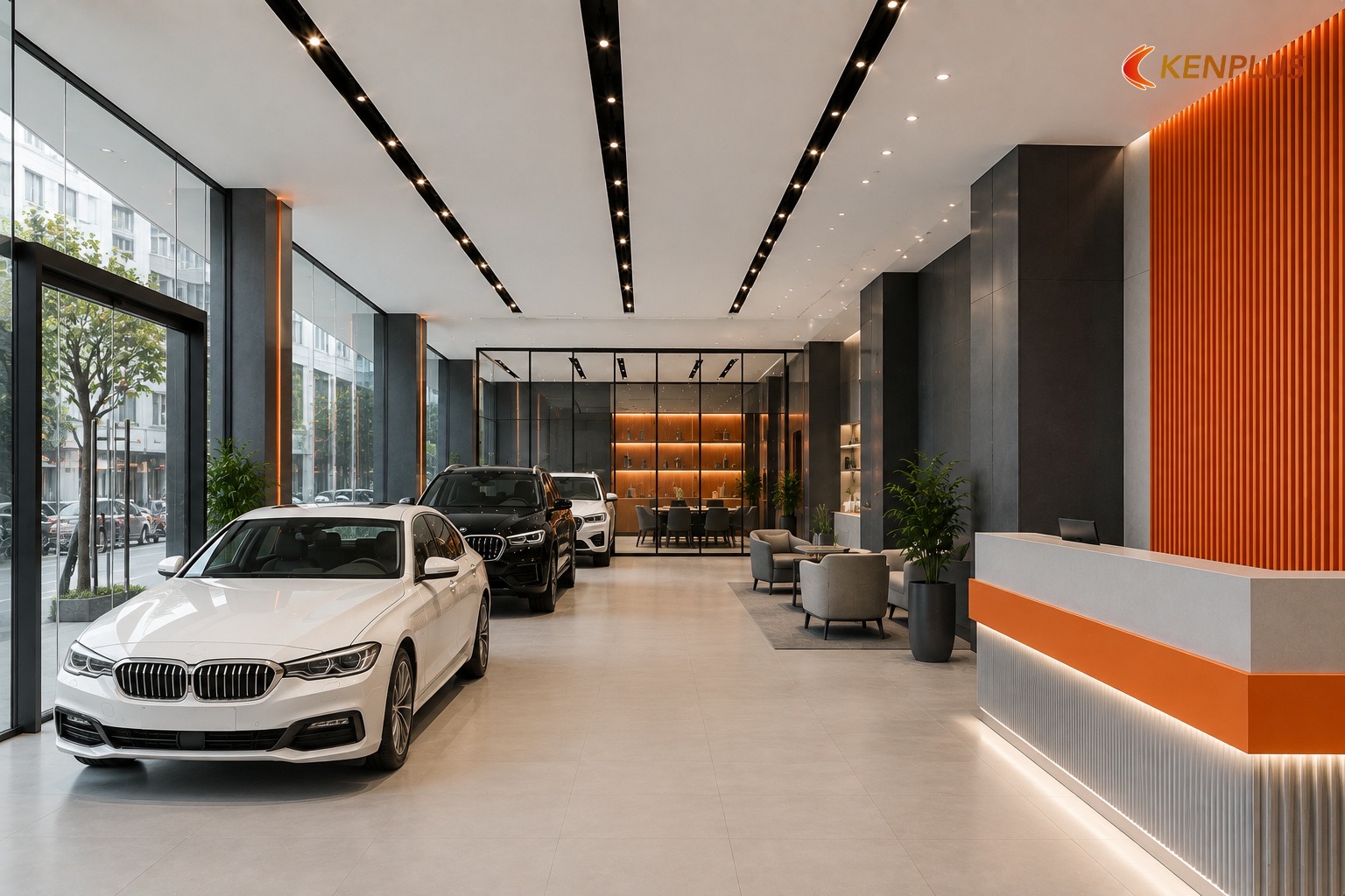 Showroom ô tô Hà Nội — nói thẳng phạm vi năng lực — Thiết kế showroom ô tô tại Hà Nội