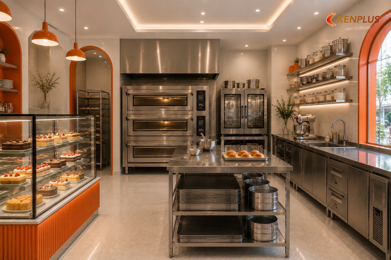 Deck oven vs lò convection — ảnh hưởng kích thước — Kích thước lò nướng tiệm bánh ngọt bao nhiêu hợp lý Deck oven vs lò convection — ảnh hưởng kích thước — Kích thước lò nướng tiệm bánh ngọt bao nhiêu hợp lý
