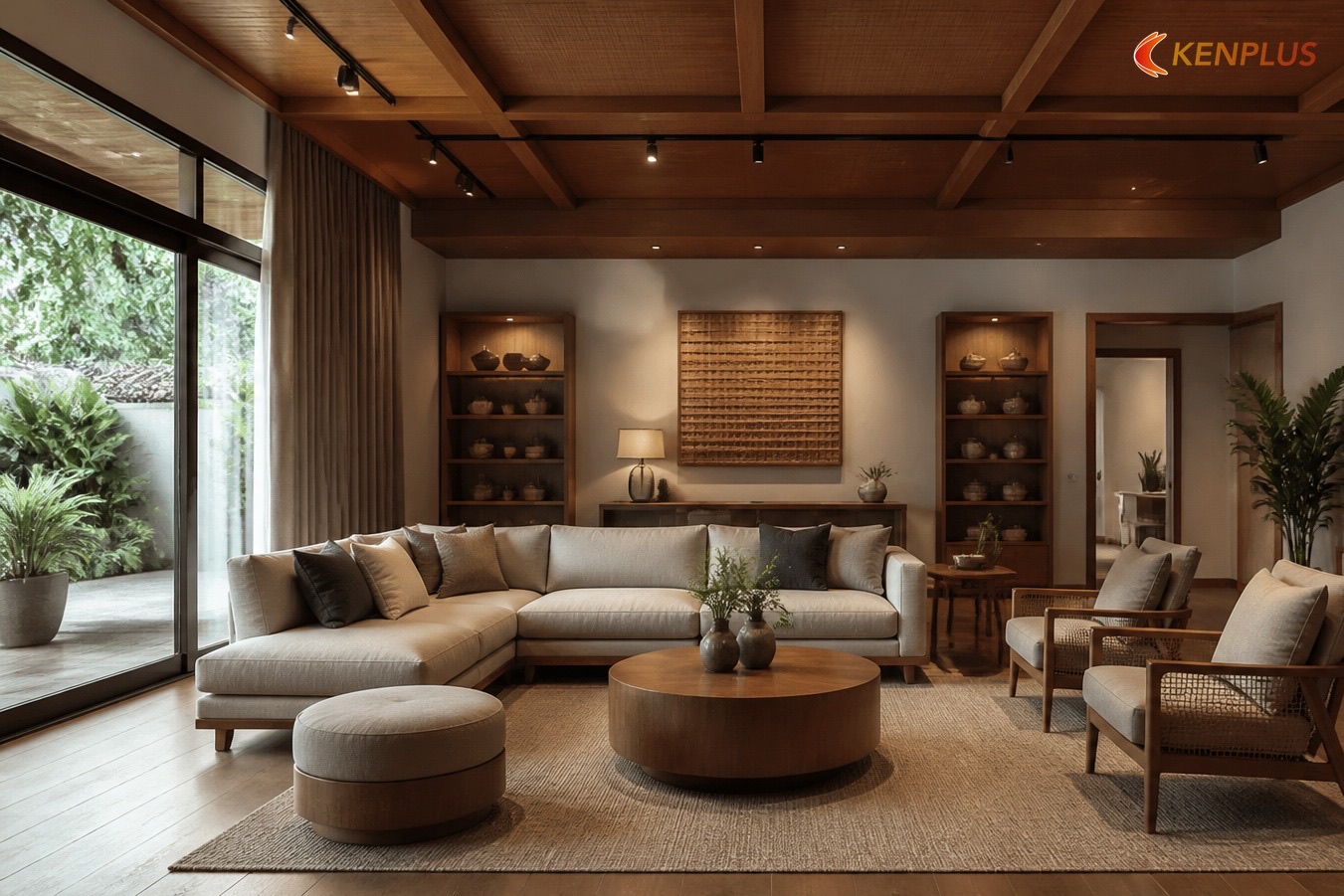 Mẫu 18 — Nội thất — zone sofa · biến thể 4 — 20+ xu hướng thiết kế cửa hàng hot 2026–2027 Mẫu 18 — Nội thất — zone sofa · biến thể 4 — 20+ xu hướng thiết kế cửa hàng hot 2026–2027