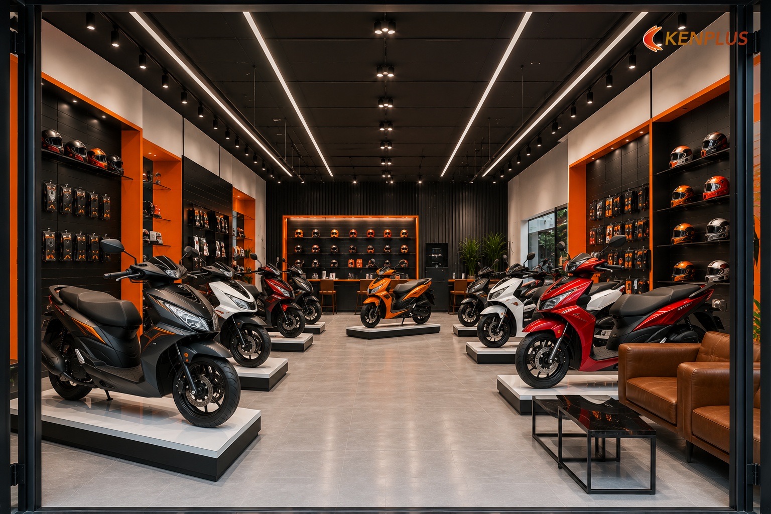 Vì sao không copy vật liệu từ 10 showroom sang xe máy nguyên xi — Chọn vật liệu thi công showroom xe máy Vì sao không copy vật liệu từ 10 showroom sang xe máy nguyên xi — Chọn vật liệu thi công showroom xe máy