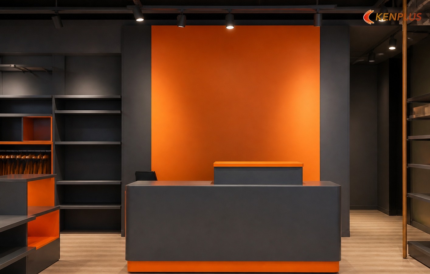 Bước 4 — MEP: điện, điều hoà, chiếu sáng, thông gió — Các bước thi công shop thời trang trẻ em đúng trình tự Bước 4 — MEP: điện, điều hoà, chiếu sáng, thông gió — Các bước thi công shop thời trang trẻ em đúng trình tự
