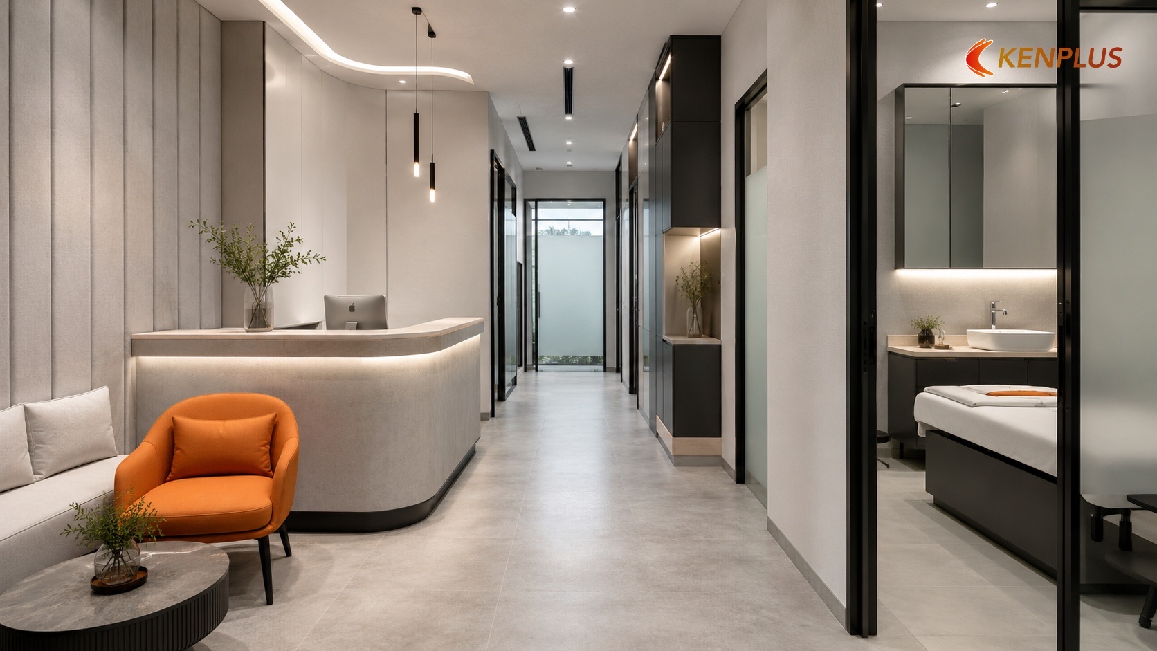 Nguyên tắc vật liệu cho spa chăm sóc da — Chọn vật liệu thi công spa chăm sóc da Nguyên tắc vật liệu cho spa chăm sóc da — Chọn vật liệu thi công spa chăm sóc da