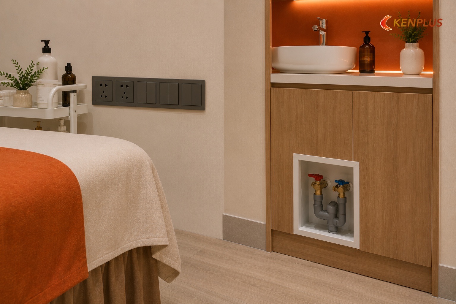 Checklist điện nước từng phòng — Kích thước giường spa spa mini bao nhiêu hợp lý