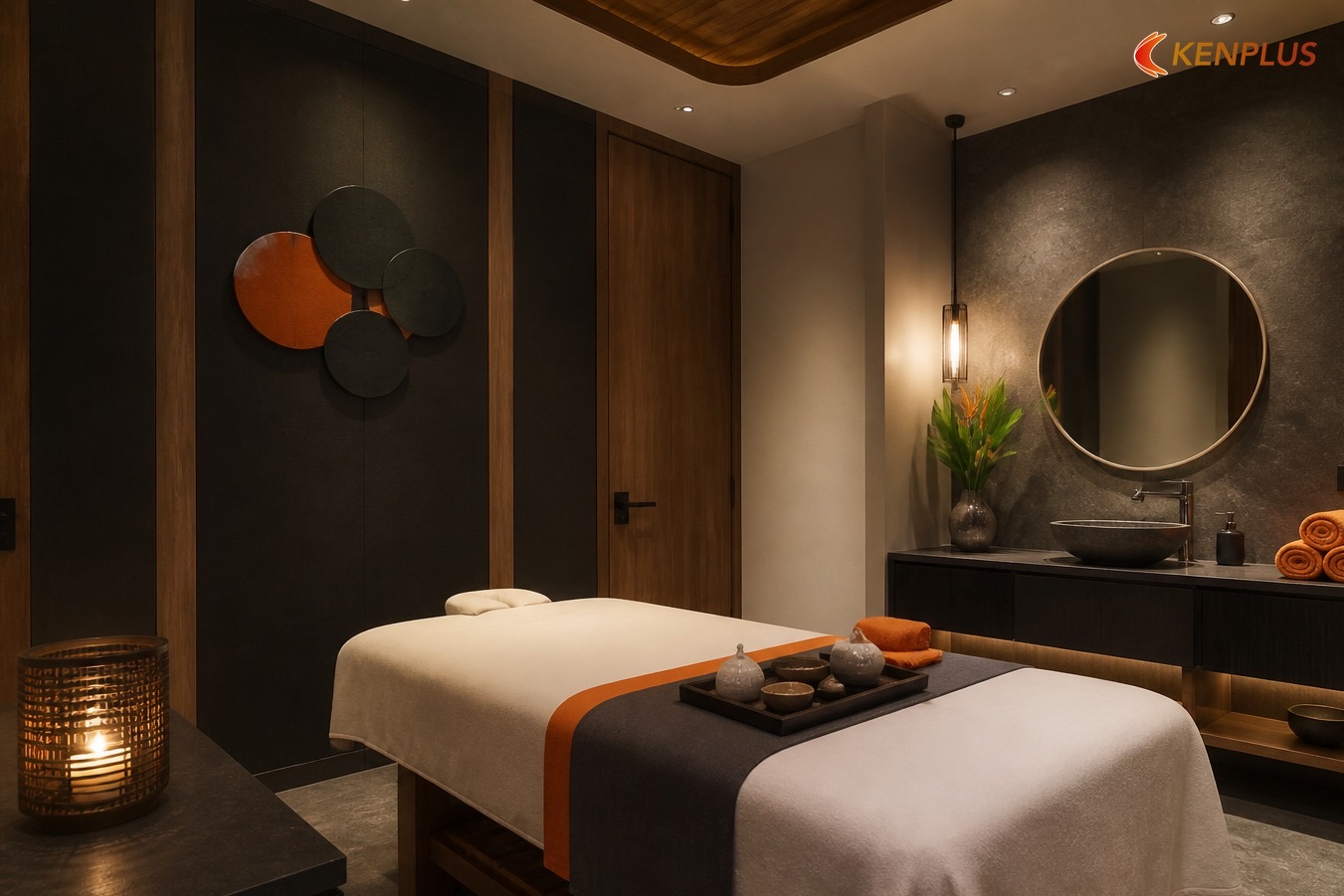 Spa trị liệu hiện đại — định nghĩa tone và vật liệu — Mẫu spa trị liệu hiện đại cho mặt bằng nhỏ Spa trị liệu hiện đại — định nghĩa tone và vật liệu — Mẫu spa trị liệu hiện đại cho mặt bằng nhỏ