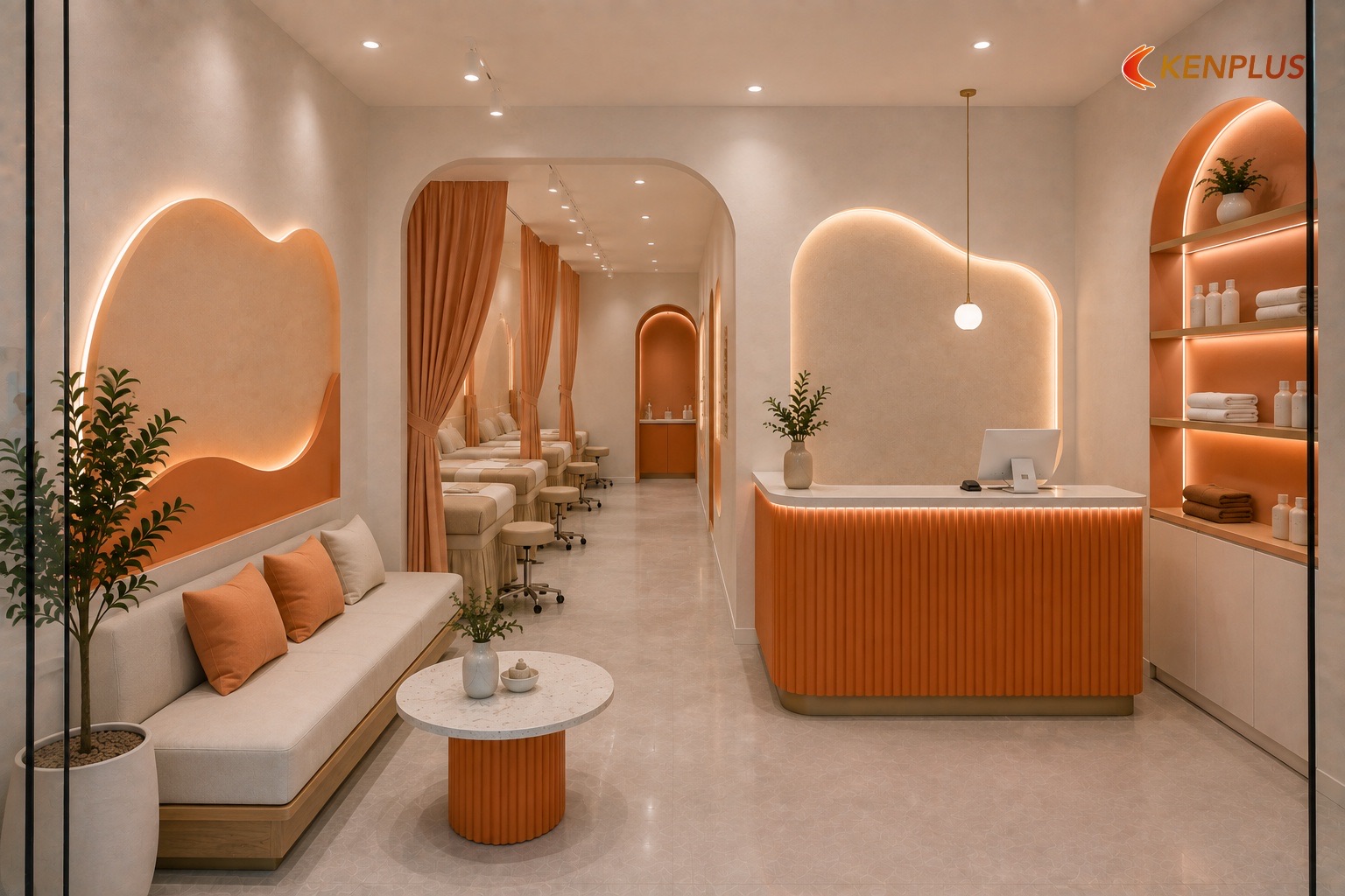 Tiêu chí “đẹp và dễ thi công” trên spa mini — Mẫu thiết kế spa mini đẹp, dễ thi công Tiêu chí “đẹp và dễ thi công” trên spa mini — Mẫu thiết kế spa mini đẹp, dễ thi công
