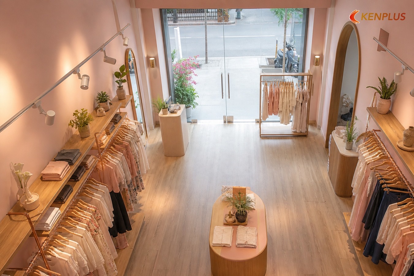 Mẫu 03 — Pastel nữ — boutique hẹp — 25+ mẫu thiết kế shop thời trang đẹp 2026 Mẫu 03 — Pastel nữ — boutique hẹp — 25+ mẫu thiết kế shop thời trang đẹp 2026