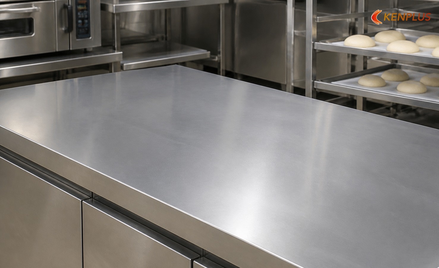 Mẫu 05 — Bàn sơ chế inox