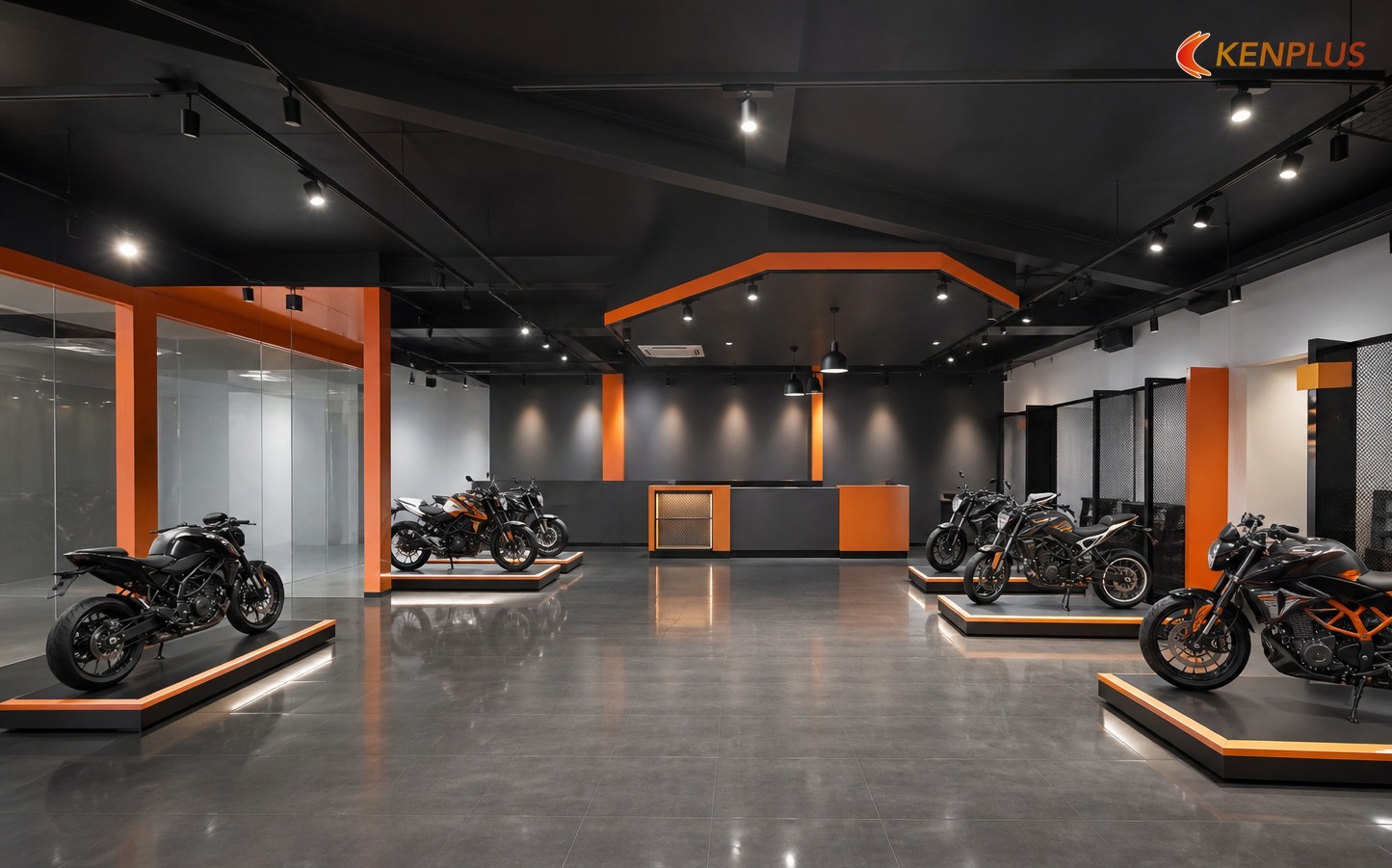 Bước 5 — Checklist thi công và giám sát — Checklist chọn đơn vị thi công showroom xe máy