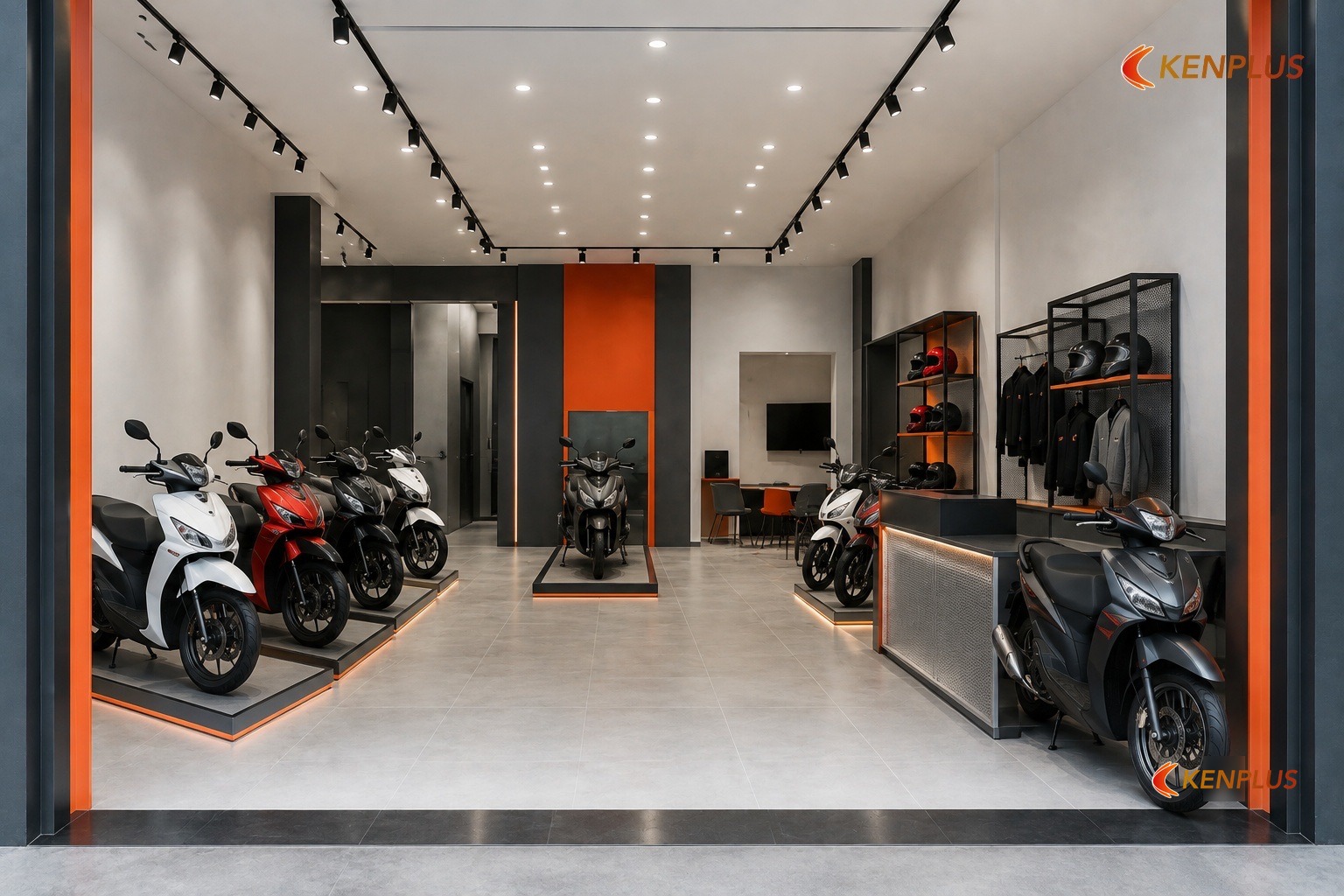 Vì sao chưa có showroom xe máy làm mẫu vẫn ước được khung chi phí