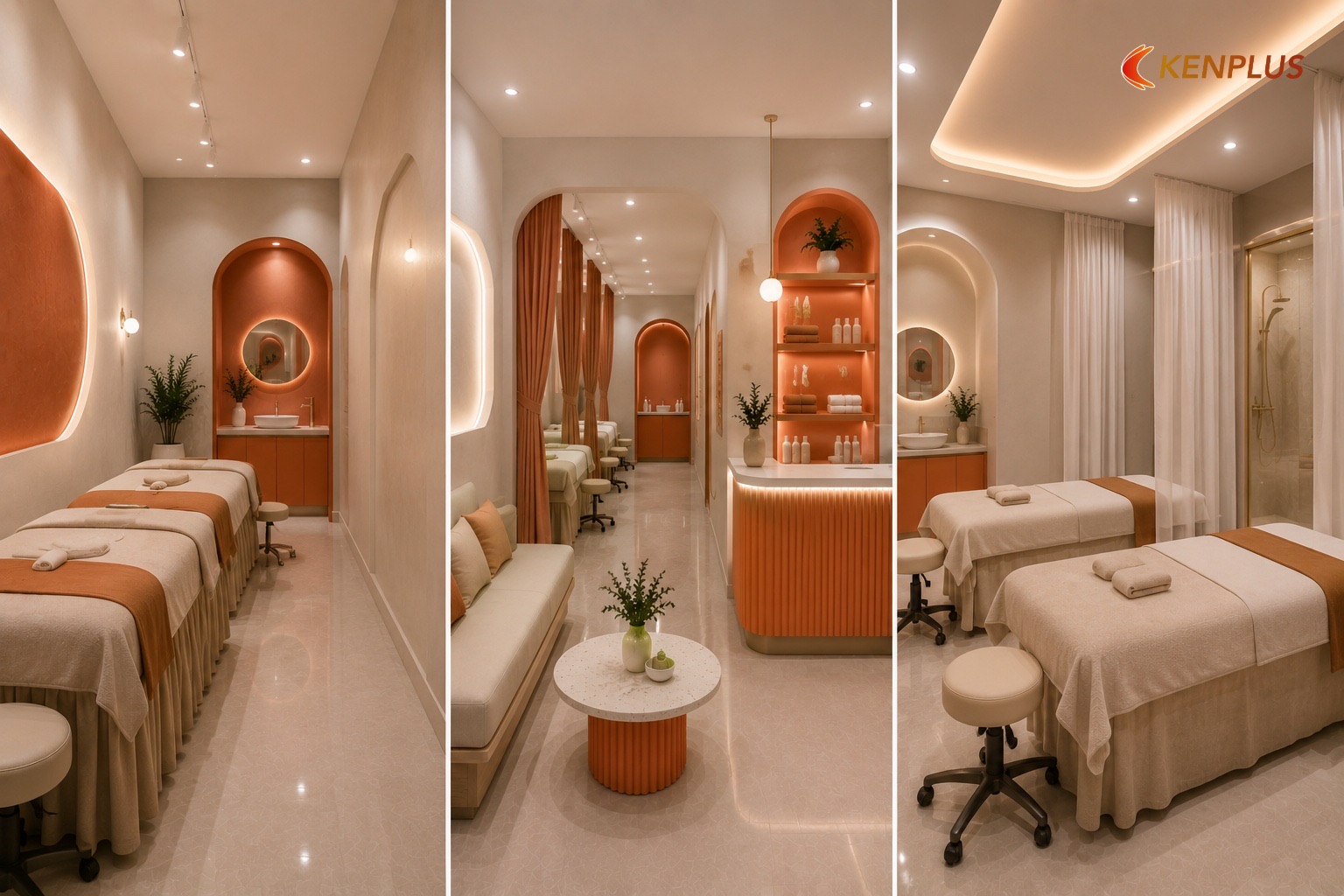 Ba mẫu bố cục spa mini 30m² hay dùng — Mẫu thiết kế spa mini đẹp, dễ thi công Ba mẫu bố cục spa mini 30m² hay dùng — Mẫu thiết kế spa mini đẹp, dễ thi công