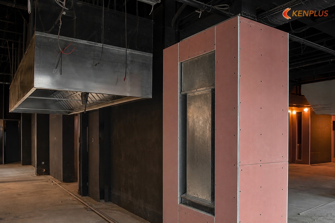 Trình tự thi công khuyến nghị — PCCC & ATTP dark kitchen