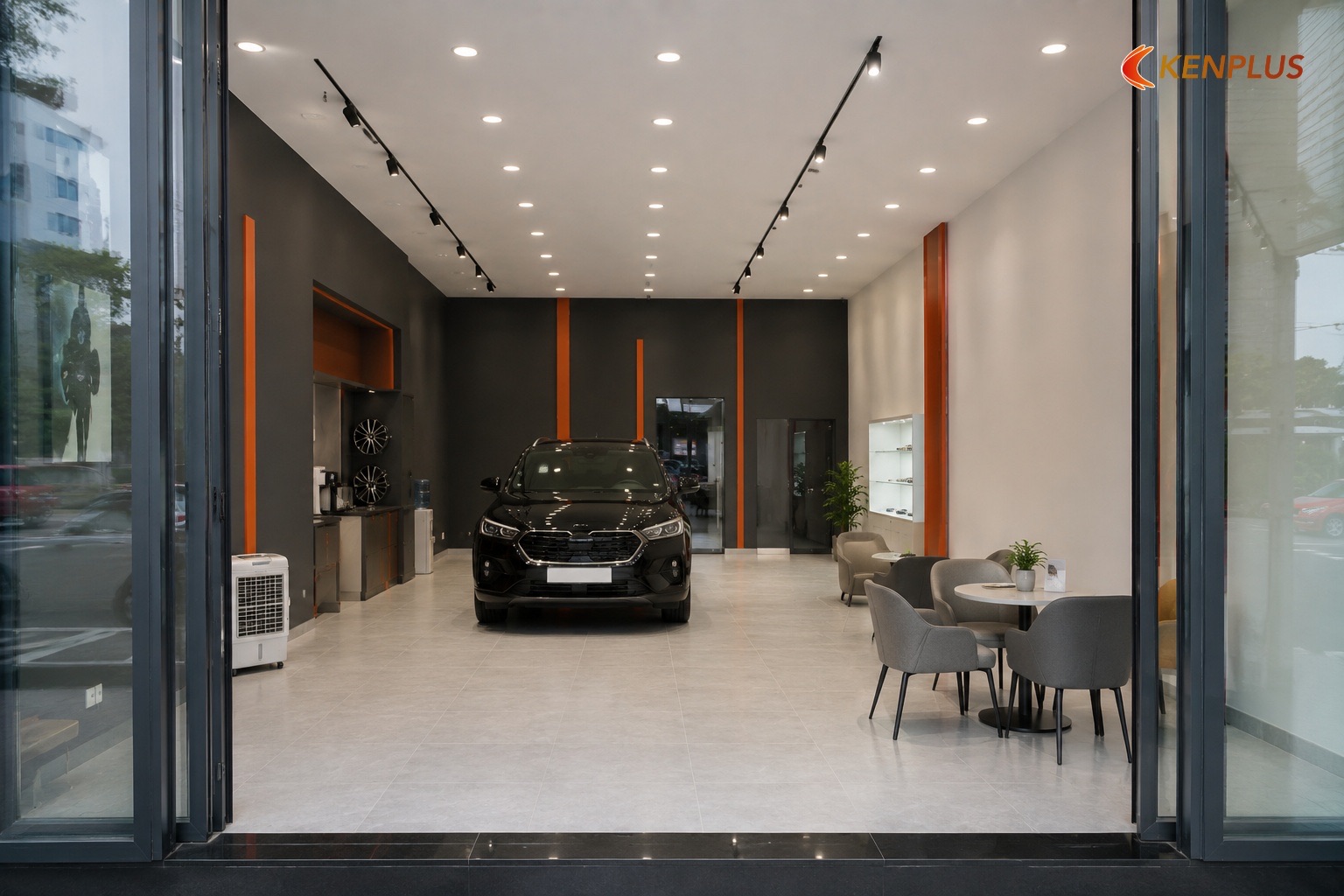 Vì sao 50 mét vuông là ngưỡng khó với showroom ô tô — Chi phí thiết kế showroom ô tô 50m² bao nhiêu
