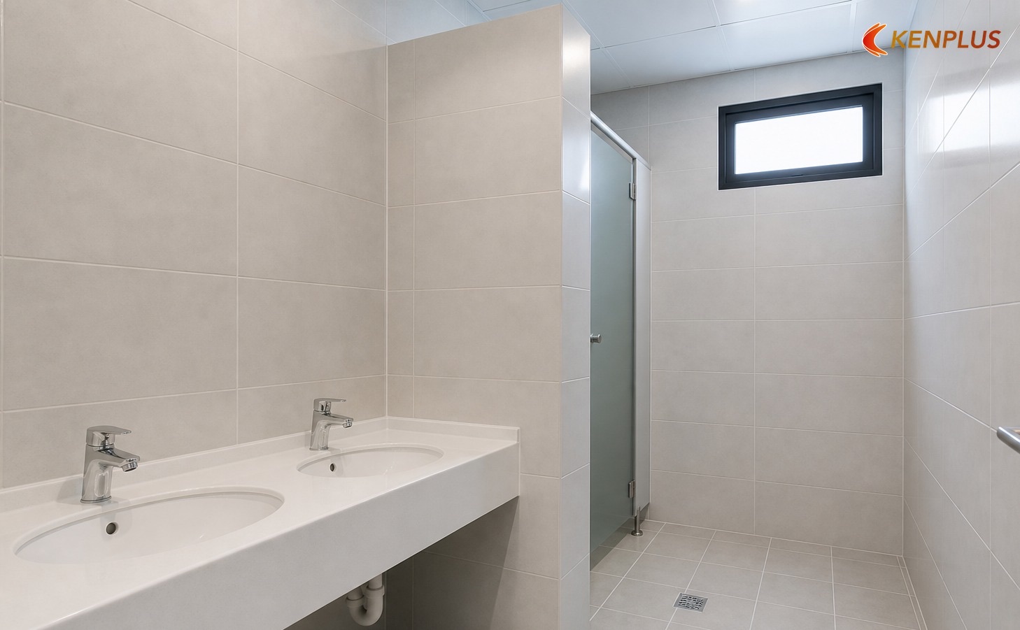 Mẫu 11 — Nhà vệ sinh nhân viên đúng ATTP