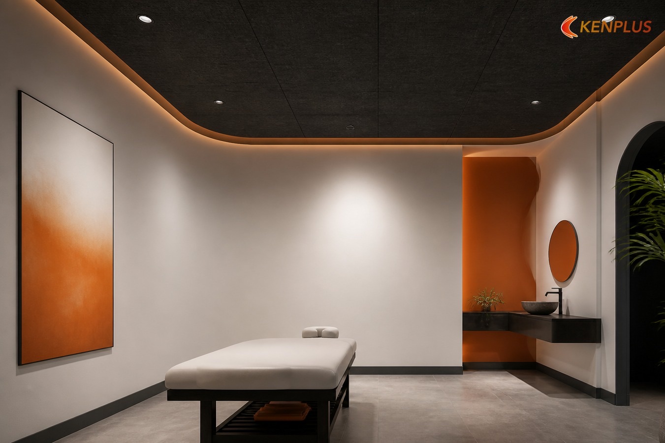 Bảng MEP tóm tắt theo phòng — mặt tiền 3m — Thiết kế spa trị liệu mặt tiền 3m