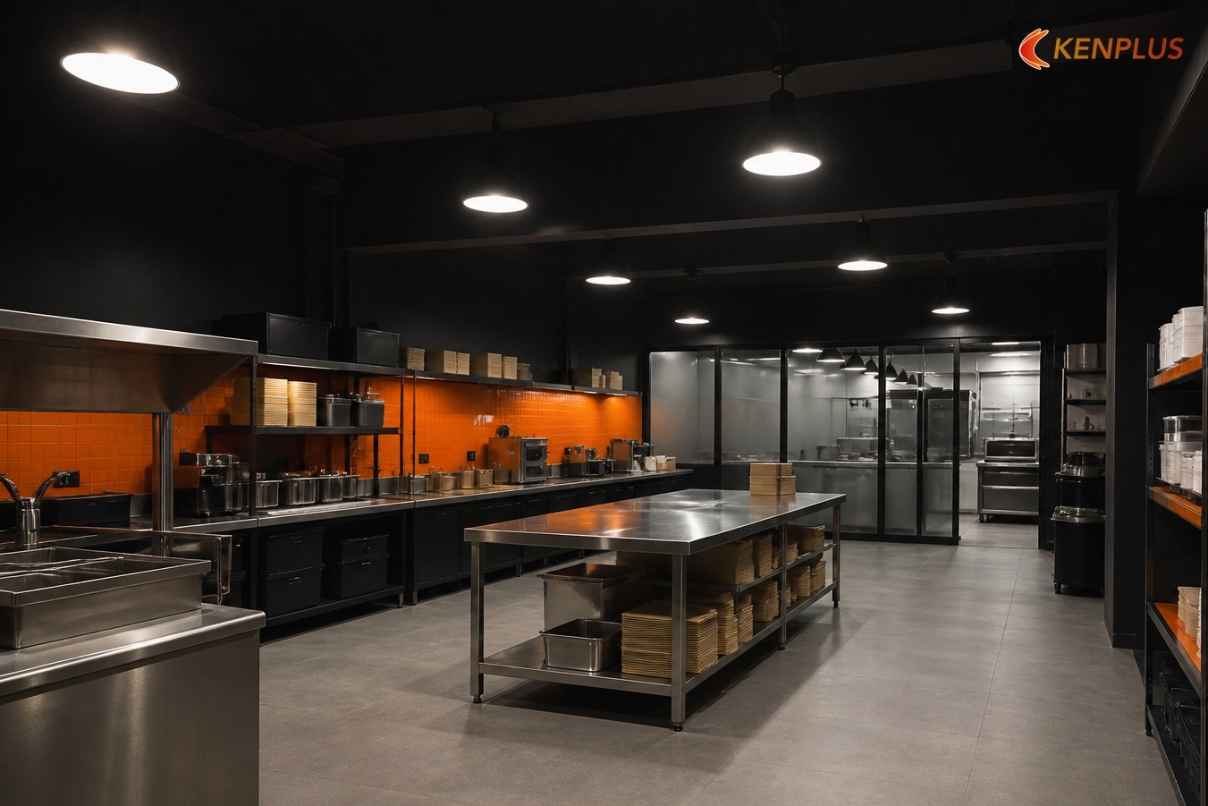 Checklist bàn giao — Chi phí khung cải tạo kho thành cloud kitchen