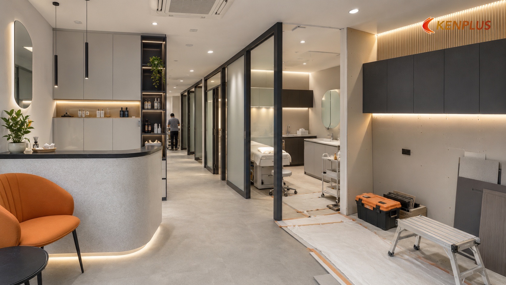 Tổng quan thời gian thi công spa chăm sóc da — Thi công spa chăm sóc da mất bao lâu Tổng quan thời gian thi công spa chăm sóc da — Thi công spa chăm sóc da mất bao lâu