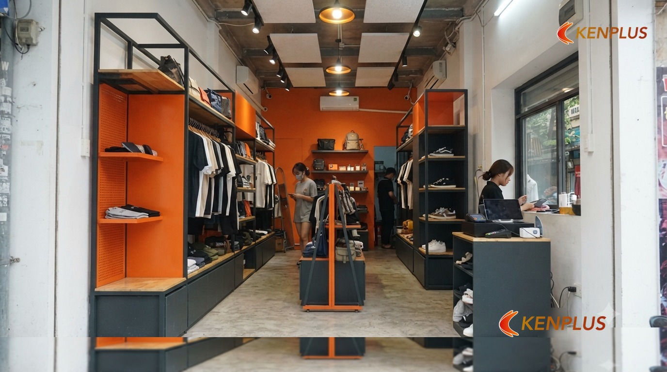 Vì sao shop 50m² khó bố trí hơn mặt bằng rộng