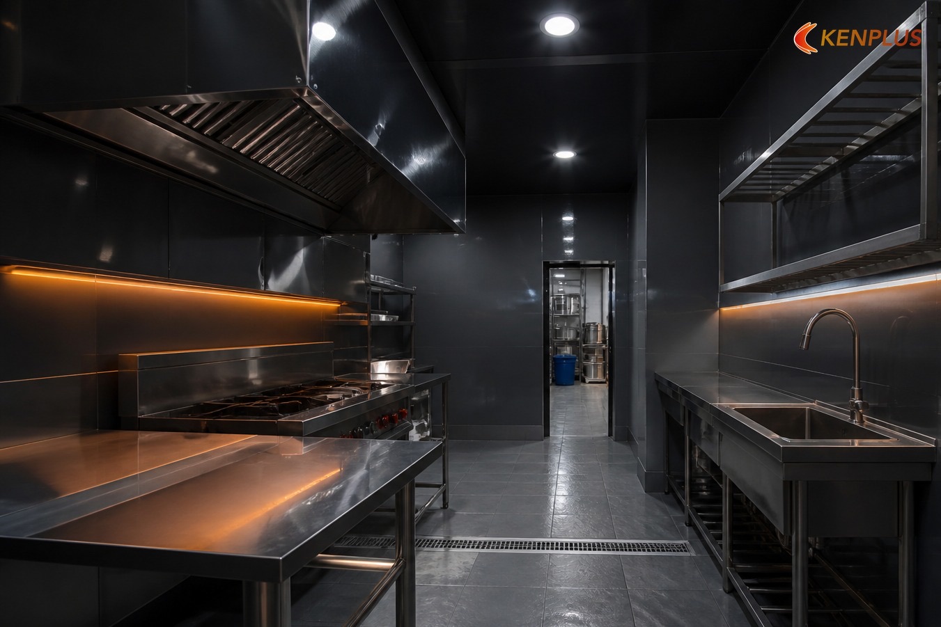 Điểm kỹ thuật thi công — PCCC & ATTP dark kitchen