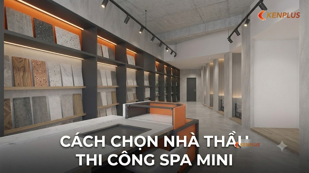 Vì sao spa mini cần nhà thầu từng làm spa