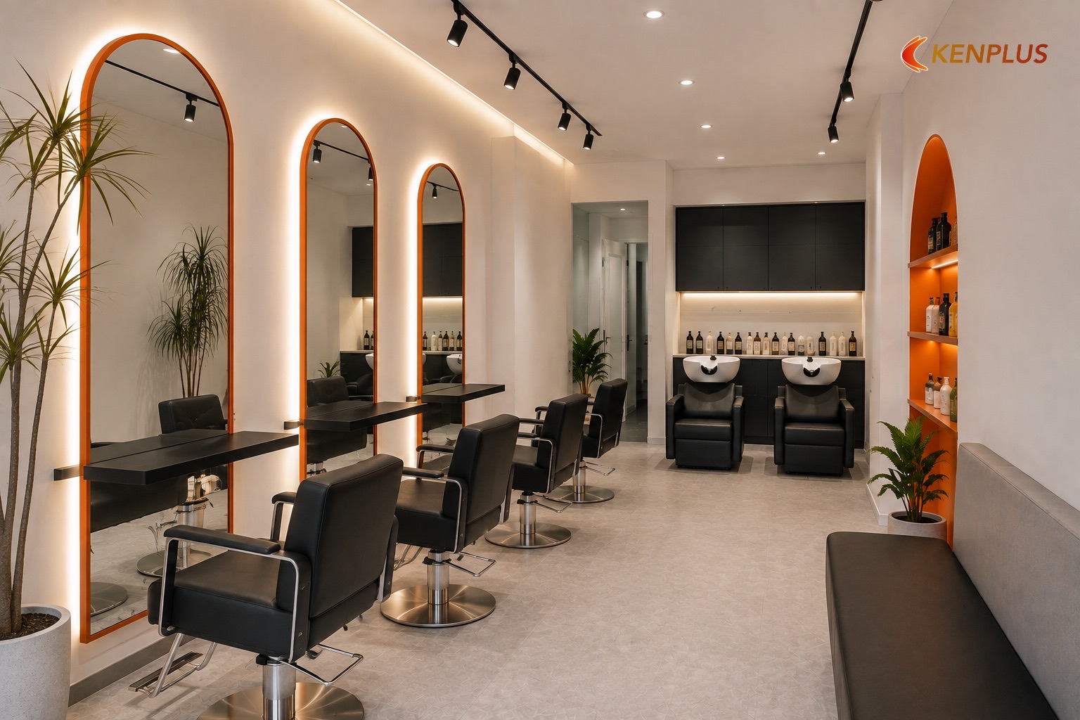 Phí thiết kế 20 m²: 3,6–7 triệu gồm gì — Chi phí thiết kế salon tóc nữ 20m² bao nhiêu Phí thiết kế 20 m²: 3,6–7 triệu gồm gì — Chi phí thiết kế salon tóc nữ 20m² bao nhiêu