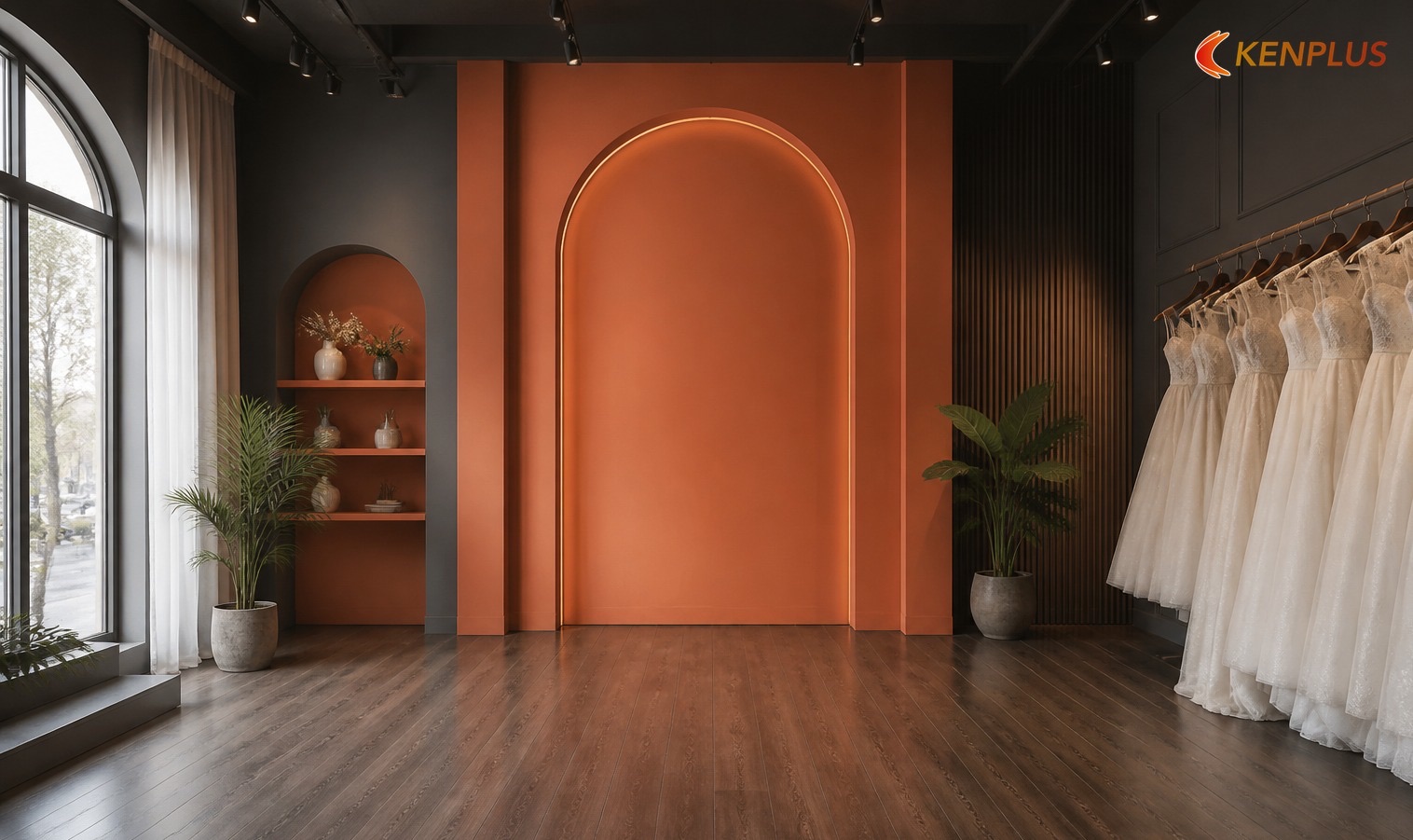 Sai lầm 2 — Ánh sáng một kiểu cho showroom, makeup và studio — 7 sai lầm khi thiết kế studio áo cưới Sai lầm 2 — Ánh sáng một kiểu cho showroom, makeup và studio — 7 sai lầm khi thiết kế studio áo cưới