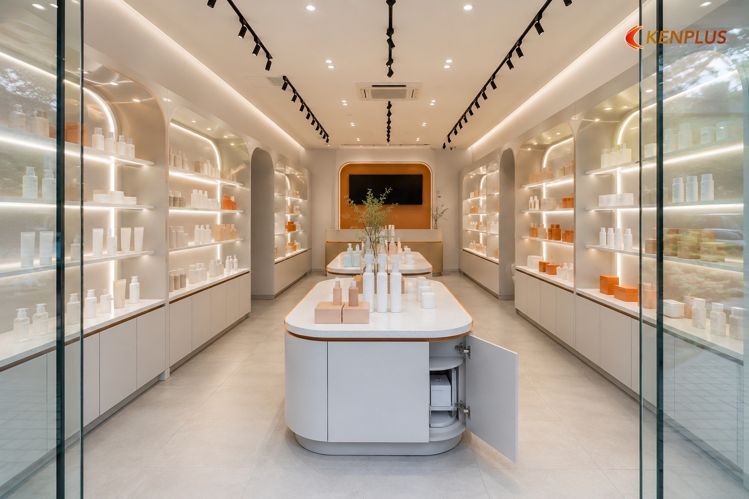 Vì sao thi công shop mỹ phẩm Hàn Quốc khó hơn shop tổng hợp — Cách chọn nhà thầu thi công shop mỹ phẩm Hàn Quốc Vì sao thi công shop mỹ phẩm Hàn Quốc khó hơn shop tổng hợp — Cách chọn nhà thầu thi công shop mỹ phẩm Hàn Quốc