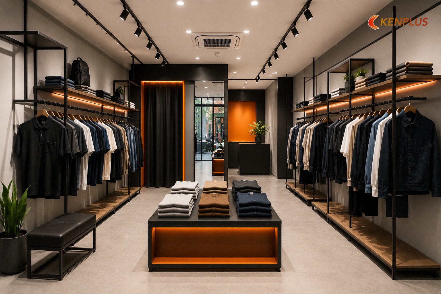 Vì sao 30 m² khác shop 45–200 m² — Chi phí thi công shop thời trang nam 30m² Vì sao 30 m² khác shop 45–200 m² — Chi phí thi công shop thời trang nam 30m²