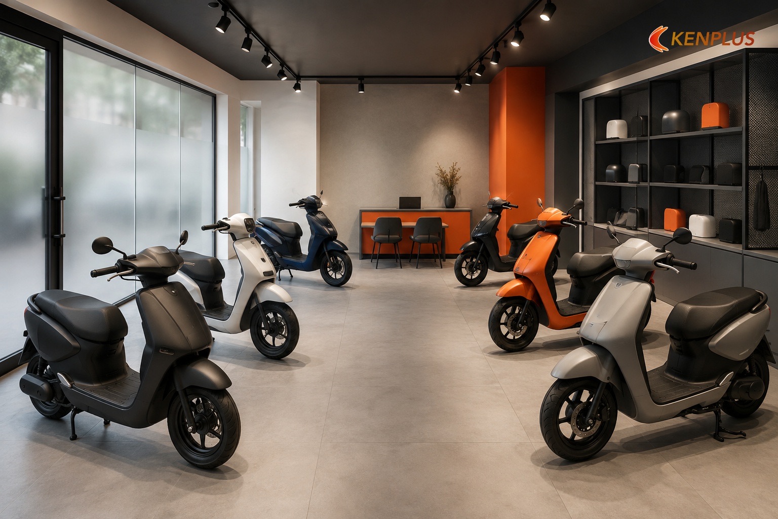 100m² showroom xe máy — ngưỡng vừa đủ — Ý tưởng thiết kế showroom xe máy 100m² 100m² showroom xe máy — ngưỡng vừa đủ — Ý tưởng thiết kế showroom xe máy 100m²