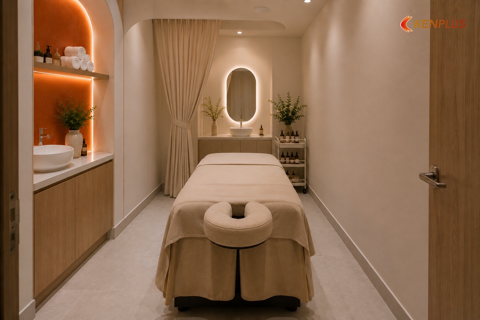 Vì sao “giường đẹp” vẫn làm phòng chật — Kích thước giường spa spa mini bao nhiêu hợp lý
