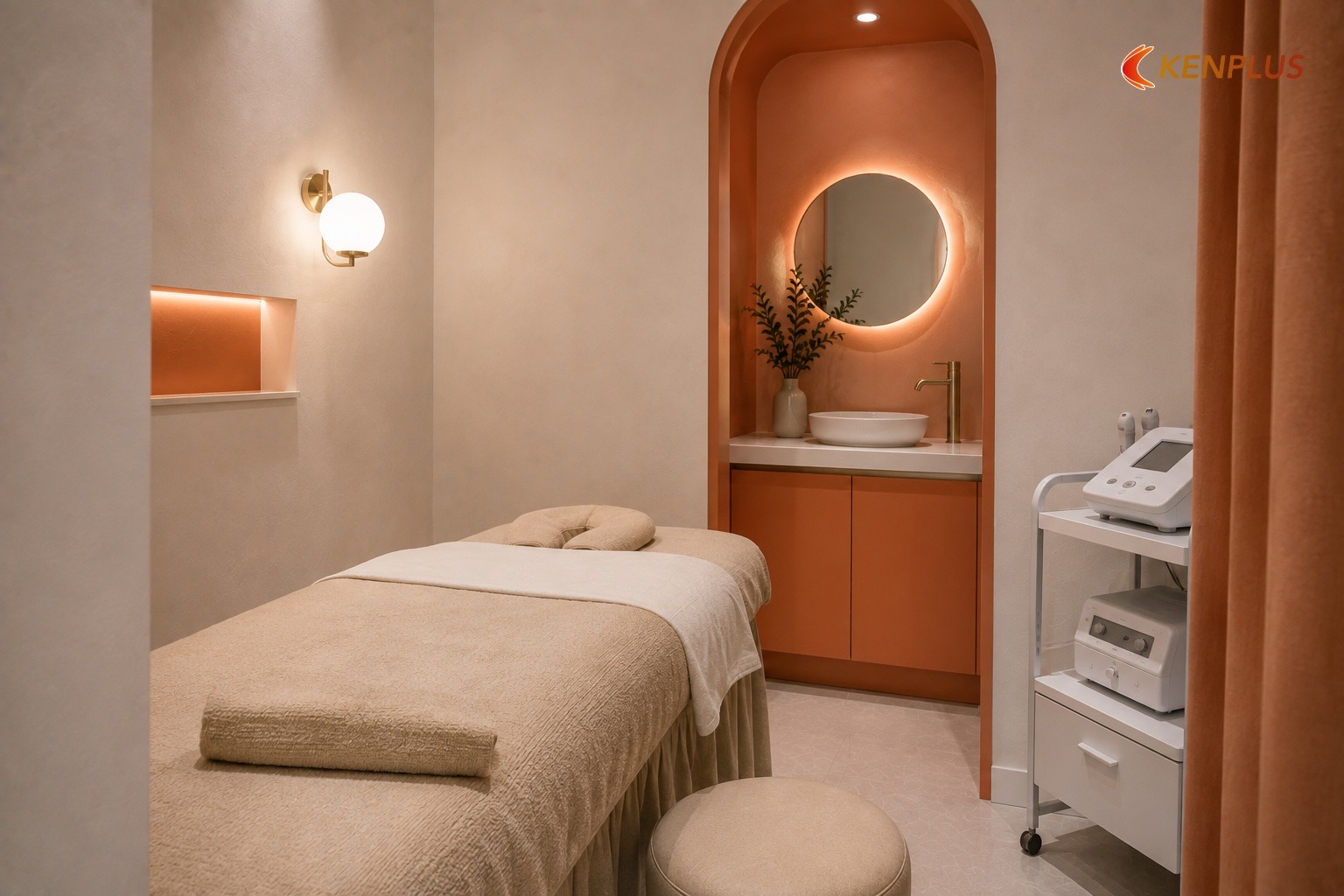 Bảng kích thước phòng treatment cho spa mini 30m² — Chi phí thiết kế spa mini 30m² bao nhiêu Bảng kích thước phòng treatment cho spa mini 30m² — Chi phí thiết kế spa mini 30m² bao nhiêu